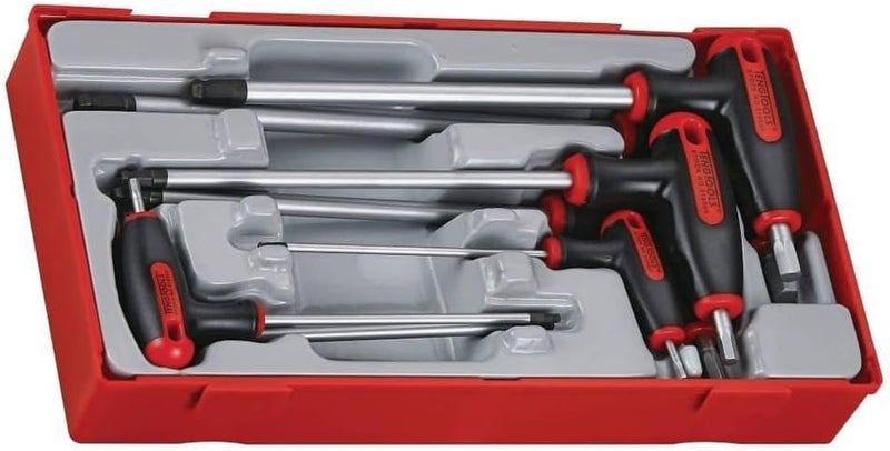 TENGTOOLS Teng Tools TTHEX7 7 Piece Metric Hex T Handle Drivers Set - Image 1