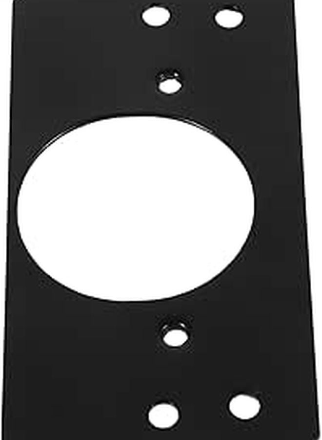 Stainless Steel Door Hinge Repair Plate and Hole Filler Plate for Wood Furniture - Image 1
