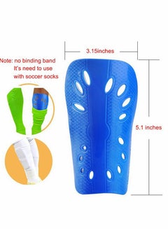 KASTWAVE 2 Pack Kids Soccer Shin Pads  - Image 5