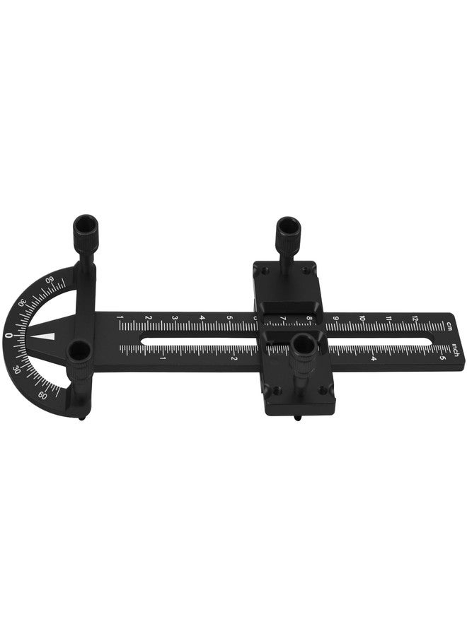 Vgoohobby Aluminum Shock Synchronizer Ruler Balance Measurement Tool Compatible with 1/10 1/12 Axial SCX10 TRX4 Tamiya TT02 TT02 CC01 MST XV01 TF2 RC Car (Black) - Image 4