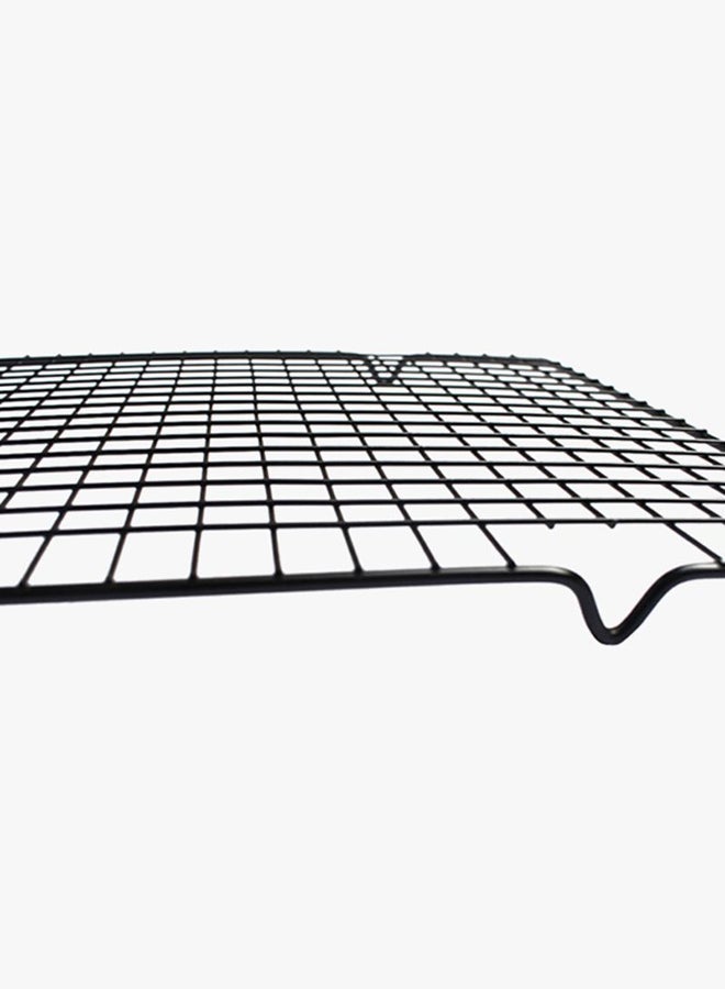 Urban Utility Stainless Steel Nonstick Cooling Rack Mesh Grid Baking Tray Black 41cm - Image 2