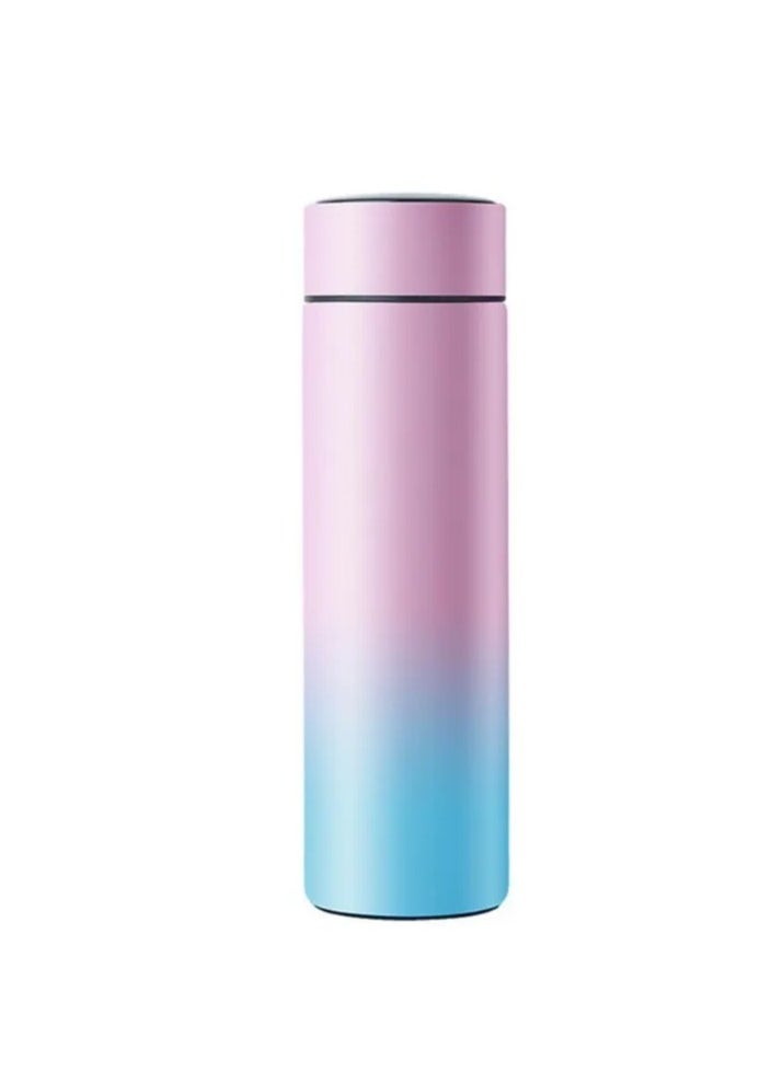 Generic - Stainless Steel LED Smart Temperature Display Water Bottle Multicolour 500ml - Image 1