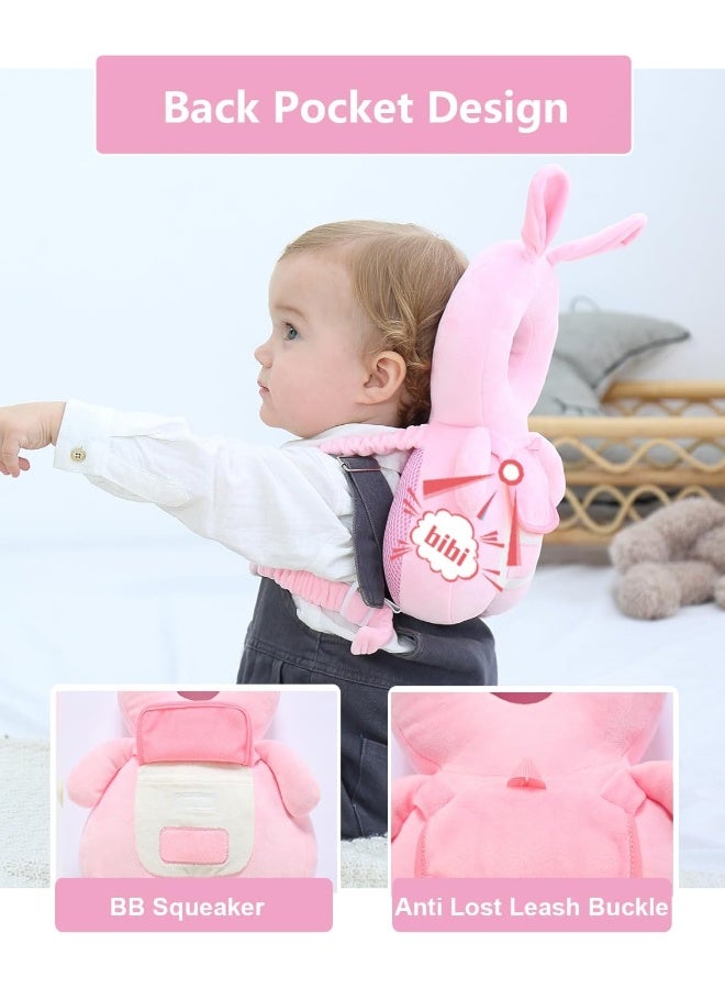 JunNeng JunNeng Head Safety Protector Pad for Baby Toddler Walker, Infant Talking Head Protection Backpack Cushion  - Image 3