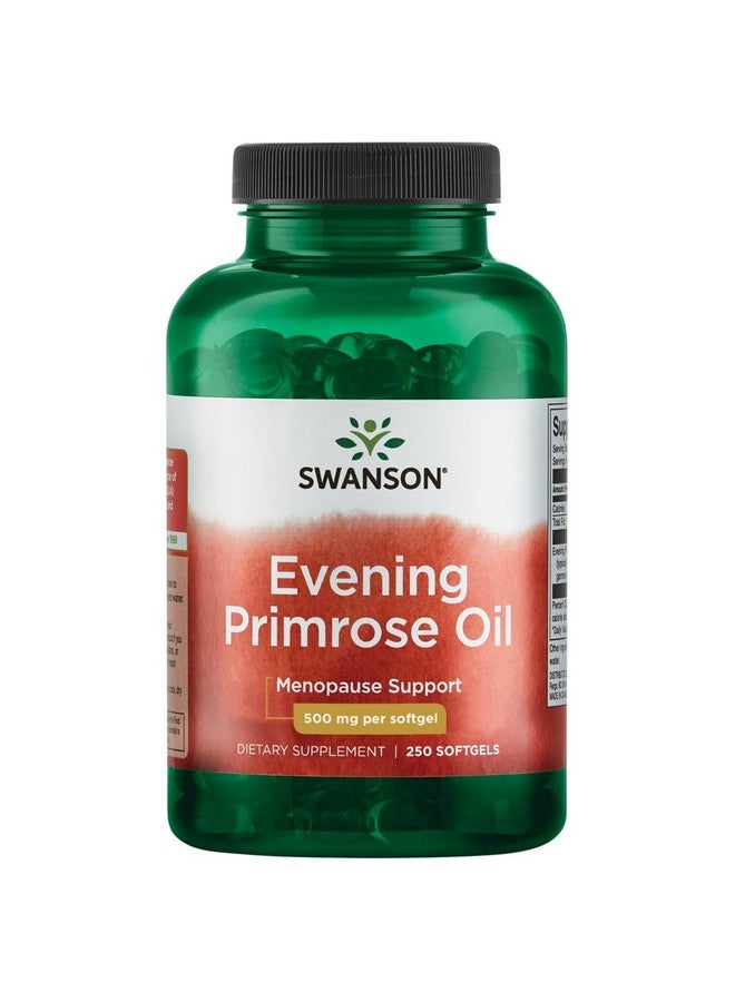 SWANSON Swanson Evening Primrose Oil (Omegatru) 500 Milligrams 250 Sgels  - Image 1