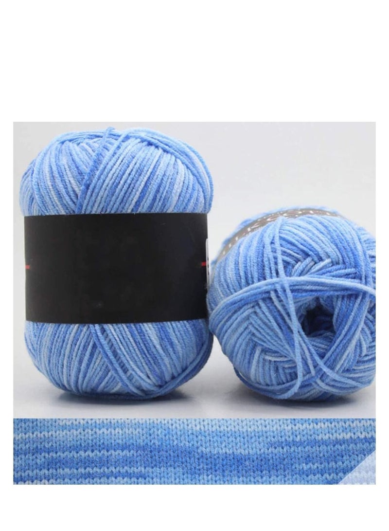 Y&D Crochet Yarn Five Piece Multicolored, Acrylic Knitting Yarn, Hand Weaving Thread - Image 3