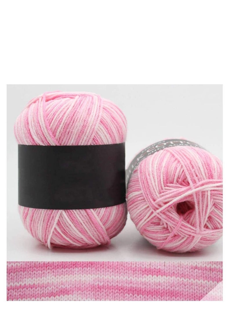 Y&D Crochet Yarn Five Piece Multicolored, Acrylic Knitting Yarn, Hand Weaving Thread - Image 4