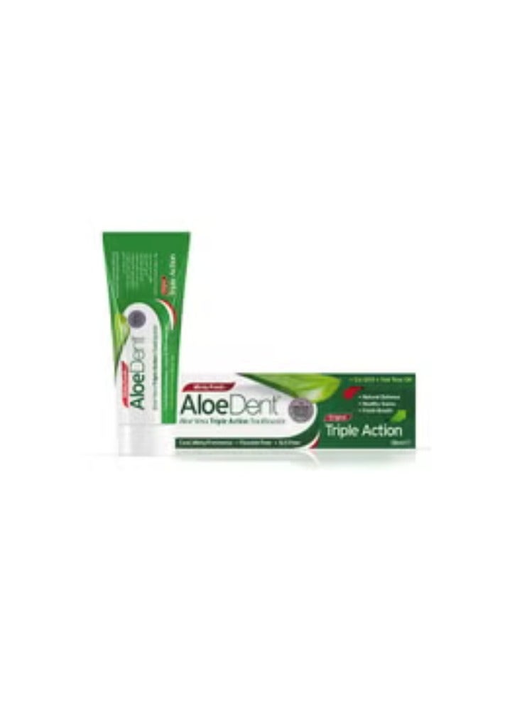 AloeDent Toothpaste Triple Action - 50 Ml - Image 2