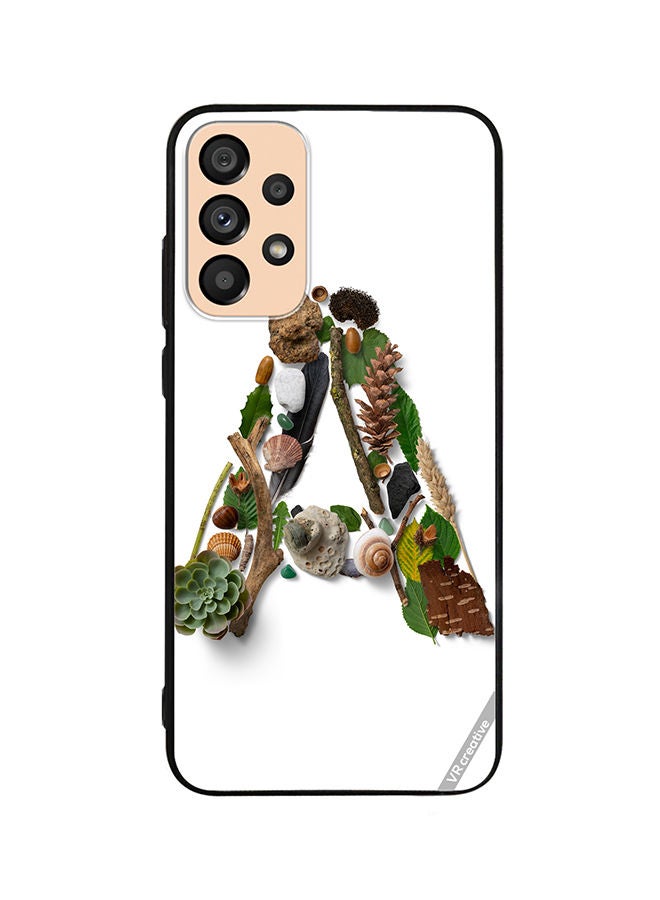 VR CREATIVE Protective Case Cover For Samsung Galaxy A53 5G Alphabet A Design Multicolour - Image 1