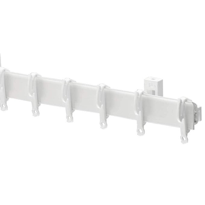 SOLOGLYDE CURTAIN TRACK SET WHITE 200 CM