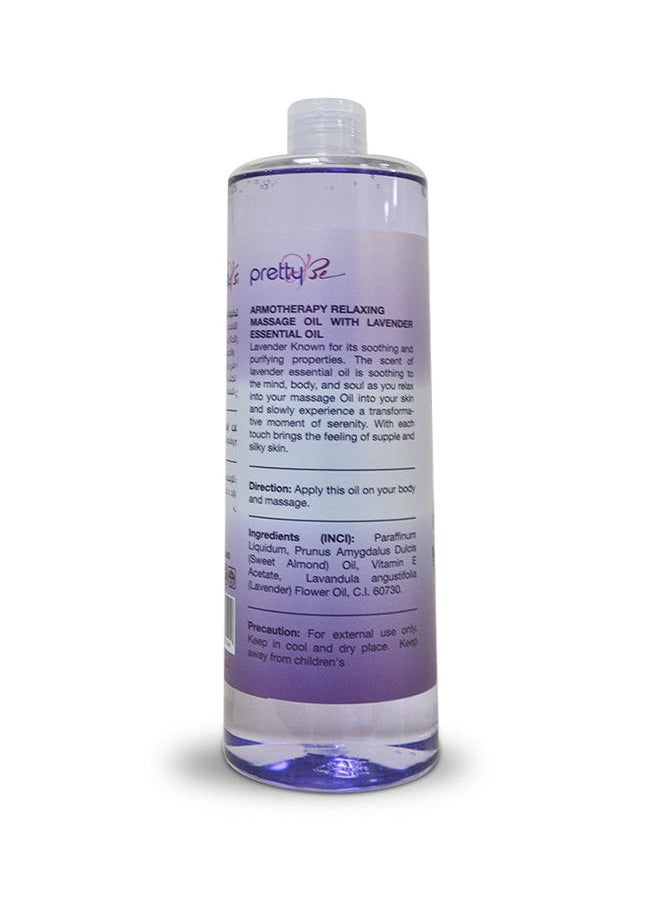 Pretty Be - Aromatherapy Massage Oil, Lavender Essential Oil 1000ml - Image 1