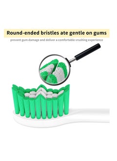Aoremon Aoremon Replacement Toothbrush Heads for Philips Sonicare E-Series Essence HX7022/66 and other Screw-on Electric Toothbrush Model, 6 Pack  - Image 3
