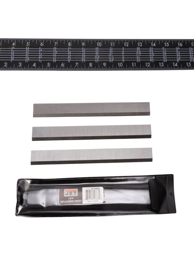 JET Replacement Jointer Knives, for JWJ-8 and JJP-8 Jointers (708802) - Image 1