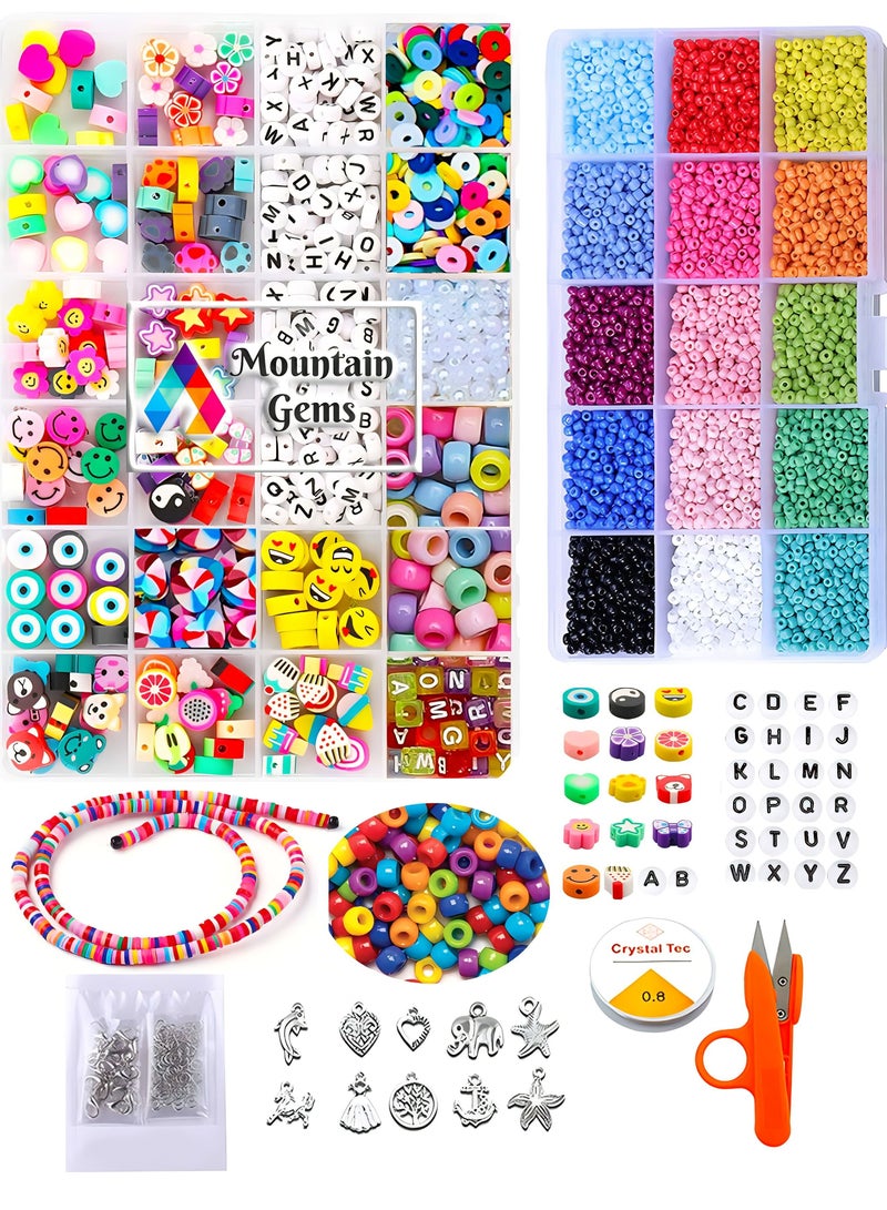 ماونتين جيمس مجموعة من عدة انماط مختلفة من خرز اشكال لعمل مجوهرات - Image 1