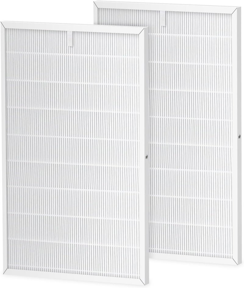 بينريك فلتر استبدال من PINREK لمنقي الهواء 3M Filtrete FAP03 Ultra Clean Air Purifier، فلتر H13 HEPA، يستخدم لاستبدال FAPF03 أو FAPF034، عبوة تحتوي على قطعتين للاستخدام المنزلي. - Image 1