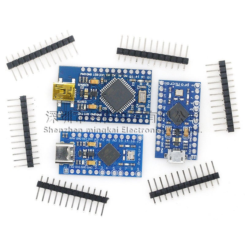لوحة تطوير Pro Micro مع متحكم ATmega32U4 بجهد 5 فولت وتردد 16 ميجاهرتز - Image 4