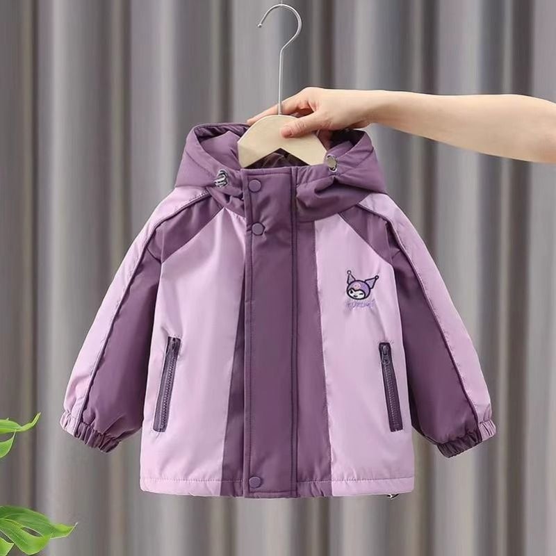 Girls' Coat Style Western Style Top Large Children'S Winter Warm Cotton Thickened Charge Clothes - Image 2