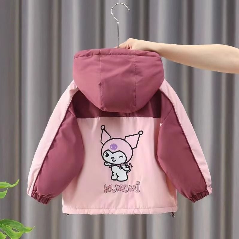 Girls' Coat Style Western Style Top Large Children'S Winter Warm Cotton Thickened Charge Clothes - Image 4