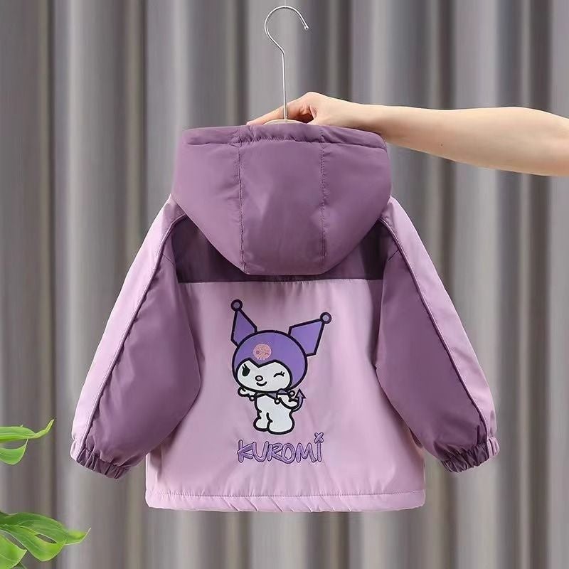 Girls' Coat Style Western Style Top Large Children'S Winter Warm Cotton Thickened Charge Clothes - Image 5