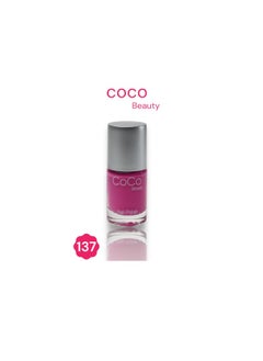 Coco Coco Beauty Nail Polish No.137 Plum 12ml  - Image 1