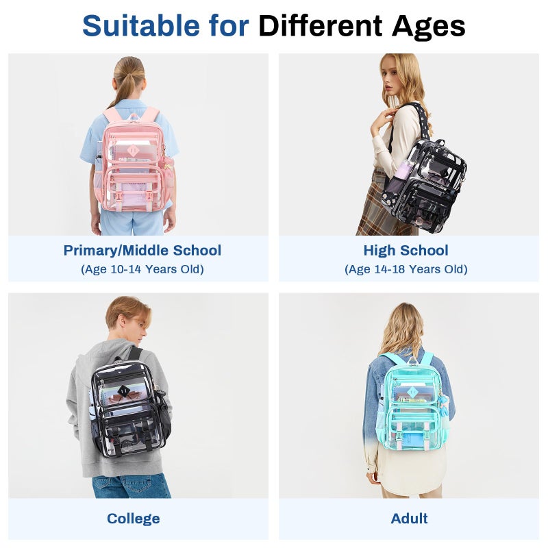 Sisipoet Backpacks Casual Backpacks Travel Backpack Cartoon Backpack Three Piece Set - Image 2