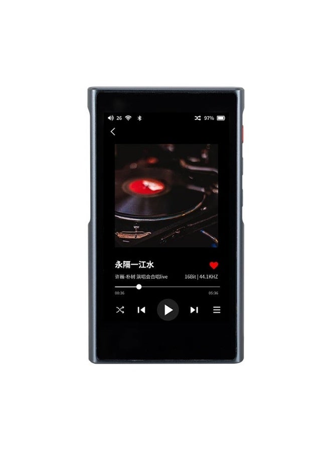 Linsoul xDuoo X5 Portable Hi-Res Lossless Music Player Dual CS43131 Chips DAC USB Headphone Amplifier Bluetooth 4.2 USB DAC Function, Black - Image 1