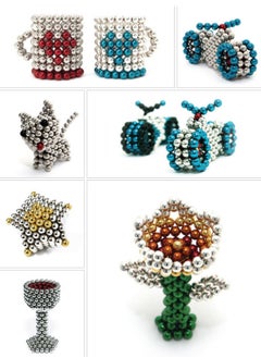 Generic Silver Magnetic Beads 5mm in Iron Box - 216 Pieces  - Image 3