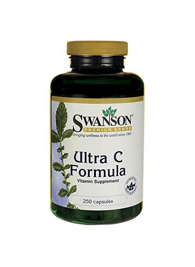 SWANSON Vitamin C Formula Immune System Support Skin Cardiovascular Health Antioxidant Supplement 50 Mg 250 Capsules - Image 3