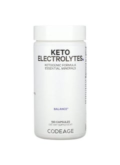 Codeage Codeage, Keto Electrolytes, Ketogenic Formula, 180 Capsules  - Image 1