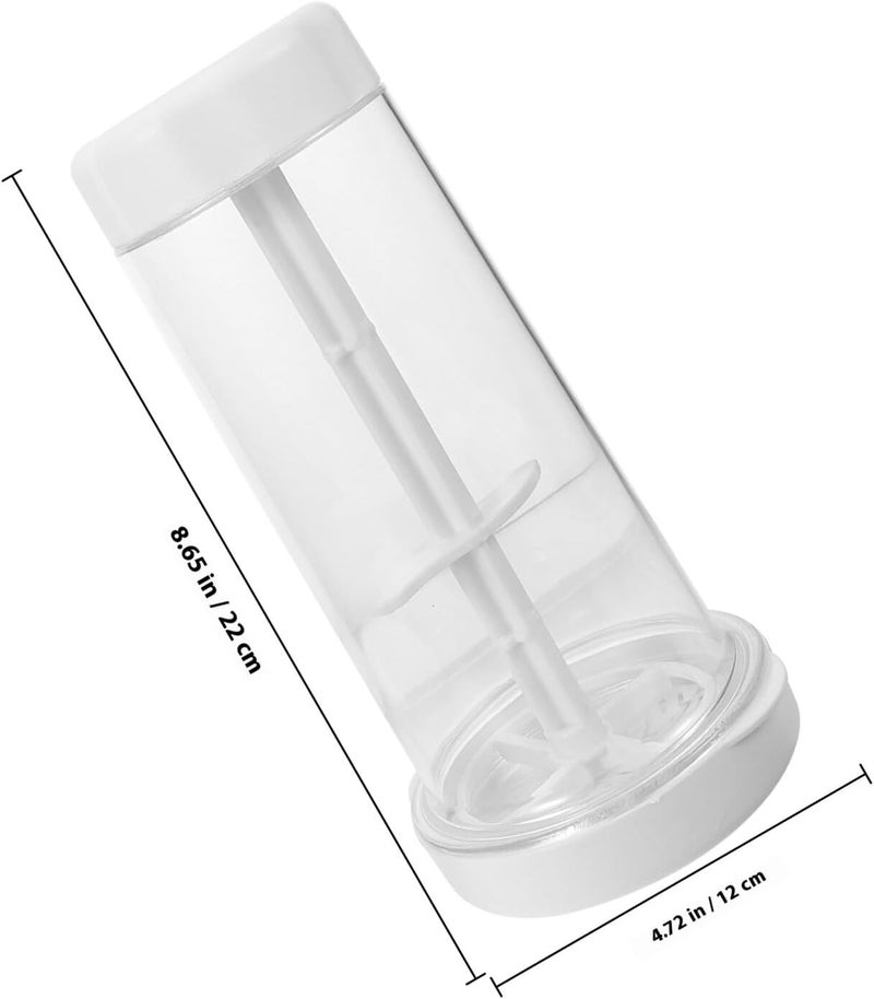 Flour Sifter Cup Semi-automatic Handheld Plastic Baking Sieve White Powdered Sugar Sifter Kitchen Tool for Home Baking - Image 2