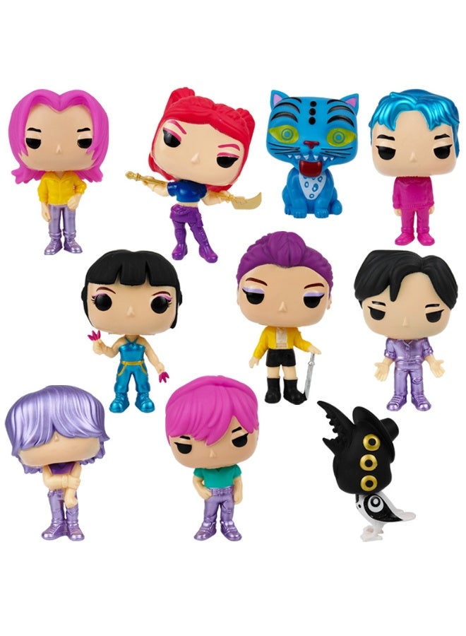 عام كيبوب شيطان الصيادين سطح المكتب الديكور س نسخة شخصية نموذج جمع الديكور اللعب هدايا للعائلة والأصدقاء - Image 1