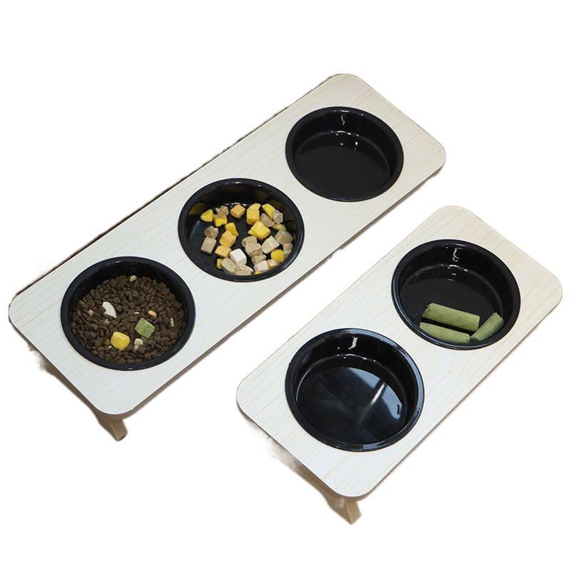 Easy Clean Stainless Steel Raised Cat Bowl with Bowl and Anti Tip Base Bowl Home Feeding Accessory for Cats and Dogs - Image 3