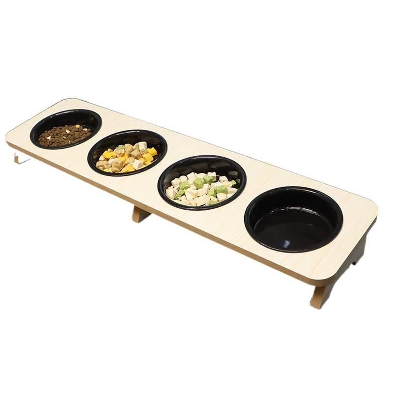 Easy Clean Stainless Steel Raised Cat Bowl with Bowl and Anti Tip Base Bowl Home Feeding Accessory for Cats and Dogs - Image 5