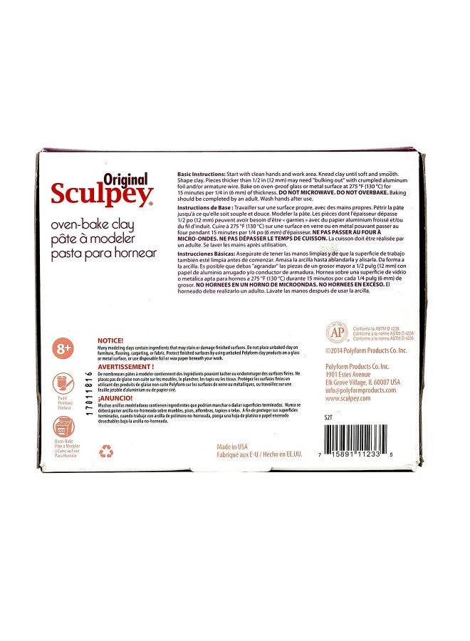 Polyform Original Sculpey Terra Cotta, Non Toxic, Polymer clay, Oven Bake Clay, 1.75 pounds great for modeling, sculpting, holiday, DIY and school projects. Great for all skill levels.  - Image 3