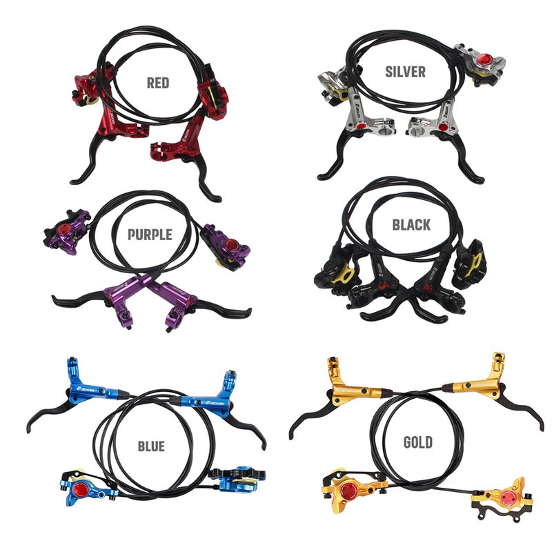 HB-875 MTB Hydraulic Disc Brake Front Rear Calipers Set 22MM Mountain Bike Cycling Left Right Brake Lever Kit - Image 3