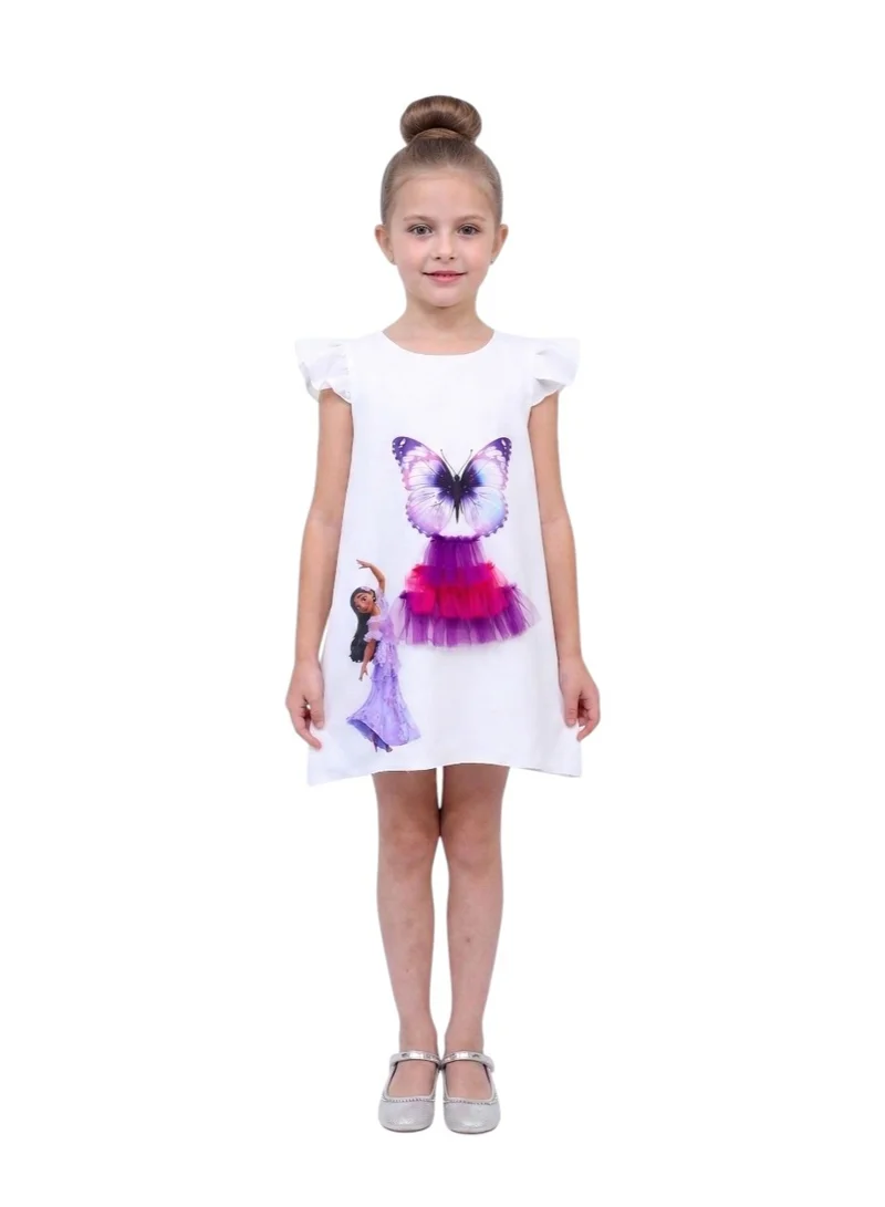 دىدانيالا فستان بدون أكمام بطبعة