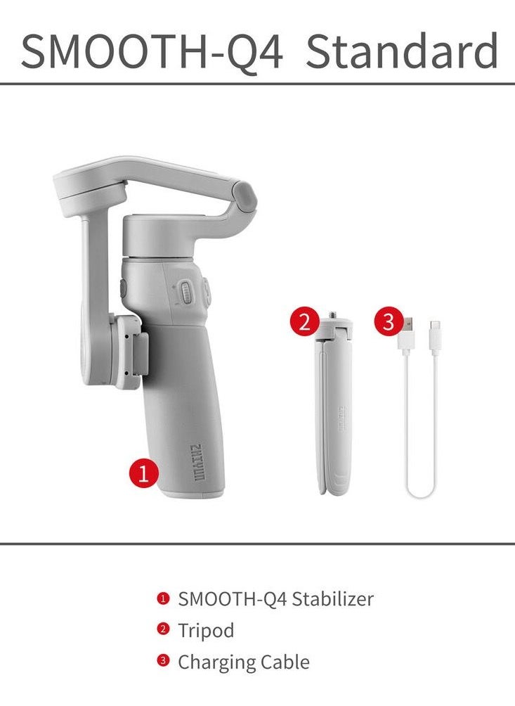 Zhiyun - Zhiyun Smooth-Q4 Smartphone Gimbal Stabilizer - Image 1