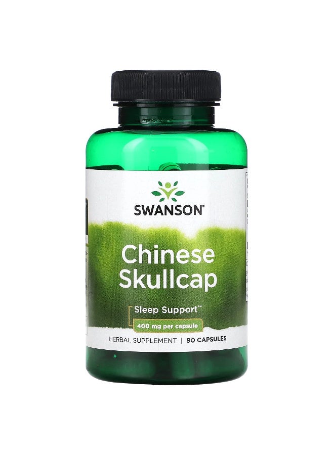 SWANSON Swanson, Chinese Skullcap, 400 mg, 90 Capsules  - Image 1