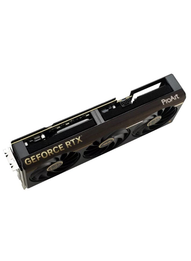 ASUS ProArt GeForce RTX 5080 OC Edition 16GB GDDR7 Graphics Card, NVIDIA Blackwell GPU, 1858 AI TOPS, DLSS 4, Ray Tracing, 2.5-Slot SFF Design, Triple Axial-Tech Fans, Vapor Chamber Cooling, Aura Sync, Auto-Extreme, GPU Tweak III, Black | 90YV0N30-M0NA00 - Image 5