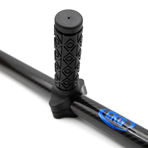 CKG Metal Detecting Treasure Hunting Back Saver Pull Handle for Sand Scoop - Beach Shovel Scoops Back Saving Universal Tool Grip – Black - Image 2