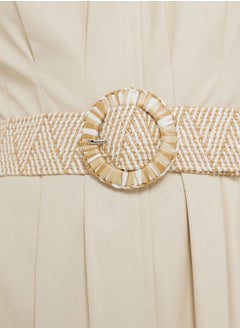 ELLA Raffia Woven Belt  - Image 4