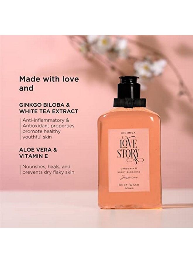 KIMIRICA Love Story Gardenia And Night Blooming Jasmine Shower Gel And Body Lotion Duo(270Ml | 270Ml) 100% Vegan And Paraben Free With Goodness Of White Tea Extract Aloe Vera And Vitamin E - Image 4