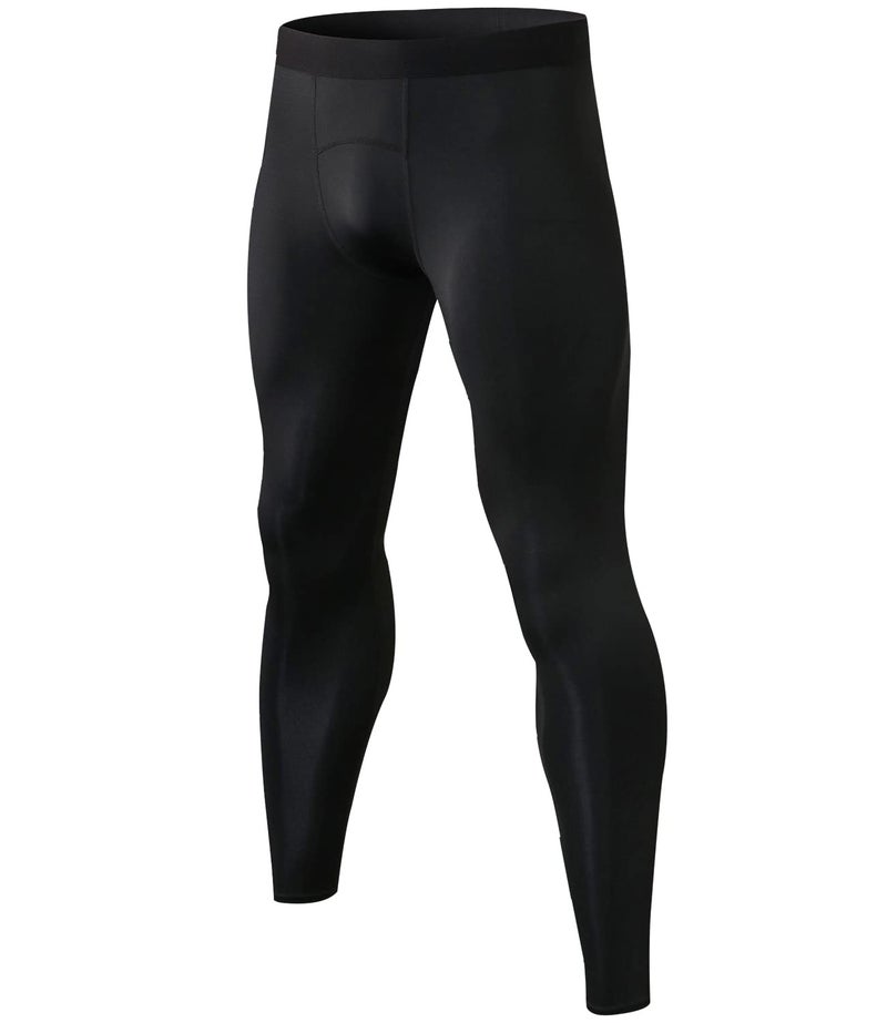 SPVISE Men's Compression Pant Black Leggings Athletic Tighs Cool Dry Workout Sports Gear for Running Basketball Football Yoga - Image 5