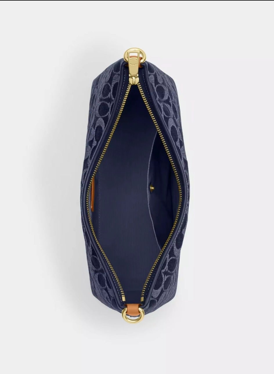 حقيبة يد امرأة كوتش Laurel 31 بحجم كبير، شعار معدن...