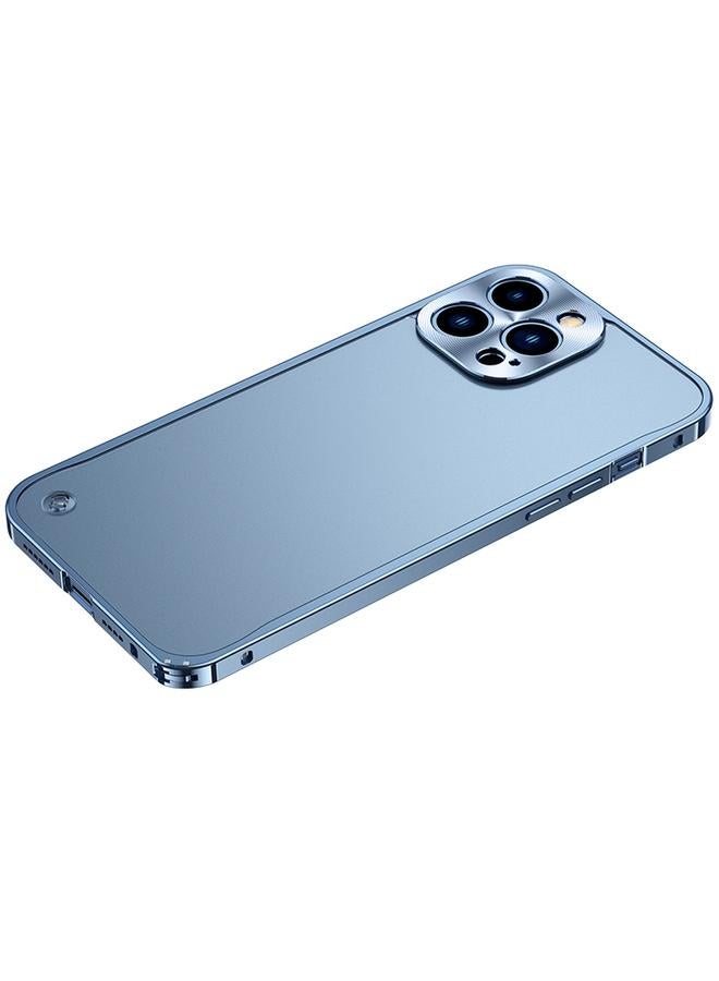 The Bros Case For iPhone 13 Pro Max Metal Frame Frosted PC Shockproof Phone Case 