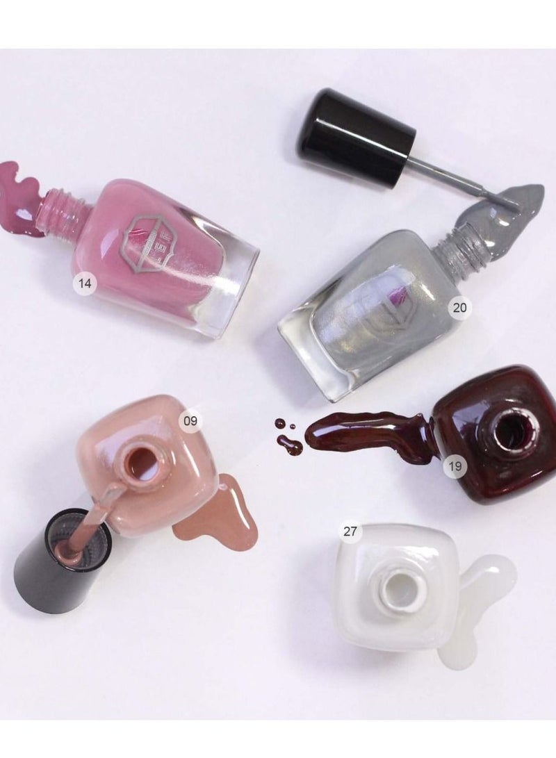 LEF HD Nail Polish Strong and Longwear | DRUZY 09 - Image 4