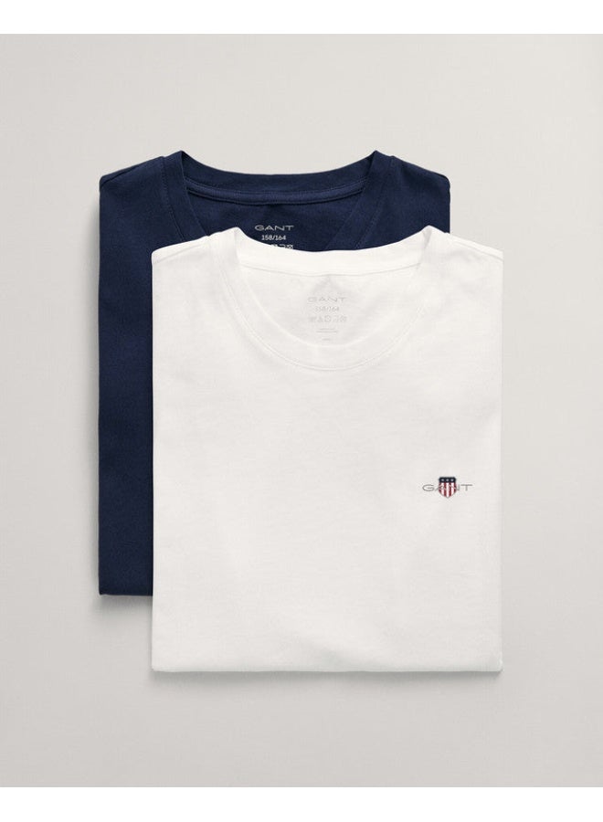 Gant Teens 2-Pack Crew Neck T-Shirts - Image 1