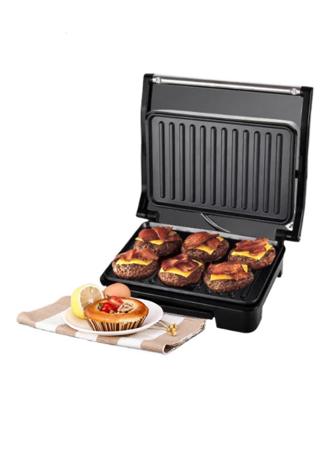 sokany Stick Grill Maker & Panini, Electric Stick Machine, Sandwich Maker, for Grilled Meat, Sausages, Hamburgers, Bread, Toast, vegetables, Perfectly-Grilled, Fast, 850W, Black - Image 1