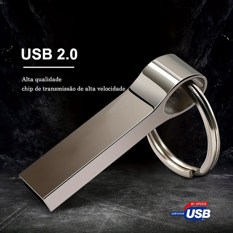٥ قطع من ذاكرة USB فلاش سعة ٤ جيجابايت، USB ٢.٠ عالي السرعة، محرك أقراص USB معدني، محرك أقراص USB لأجهزة الكمبيوتر وأجهزة الكمبيوتر المحمولة والأجهزة اللوحية والهواتف المحمولة وأنظمة الصوت في السيارات ووحدات تحكم الألعاب، لتخزين الملفات الصوتية. - Image 5