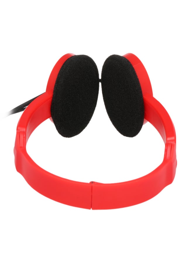 KUBITE T-111 3.5mm Wired Over-ear Headphones Foldable Sports Headset Portable Music Gaming Earphones w/ Microphone for Kids MP4 MP3 Smartphones Laptop Tablet PC - Image 3
