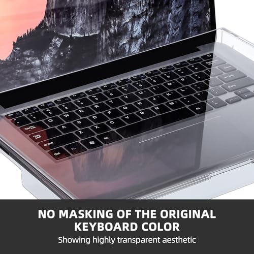 Veemoon Laptop Keyboard Protector Cover Acrylic Clear Laptop Dust Case Anti-Cat Keyboard Cover Computer Mechanical Transparent Protector Suitable for 14inch Computer (13.8 * 9.8 * 0.6 Inch) - Image 5